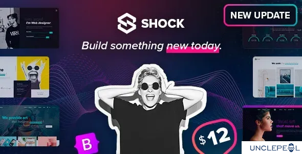 Shock - 创意多用途 Bootstrap 5 模板 1.0.1