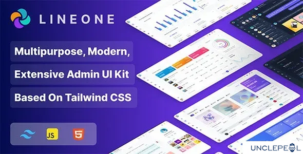 Lineone - 基于 HTML 与 Laravel 的多用途 Tailwind CSS 管理仪表板模板 1.4.1