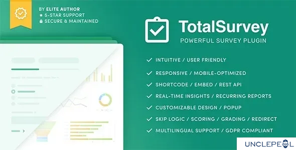 Total Survey - 响应式 WordPress 调查插件 1.8.3