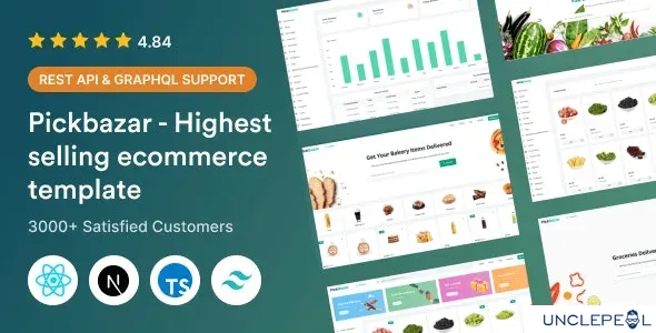 PickBazar - React 电商模板，带 React Hooks、Next JS、GraphQL 与 REST API 10.0.0
