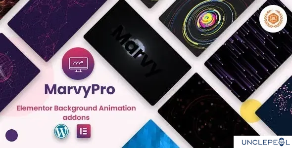 MarvyPro - Elementor 背景动画1.7.0
