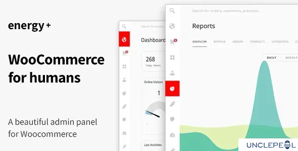 Energy+ 美丽的 WooCommerce 管理面板 1.3.4 开心版