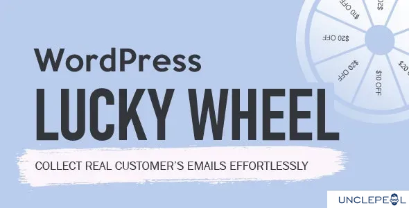 WordPress 幸运轮盘 - 幸运轮盘转盘和赢取1.2.3