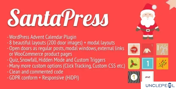 SantaPress - WordPress 圣诞日历插件与问答 1.6.0