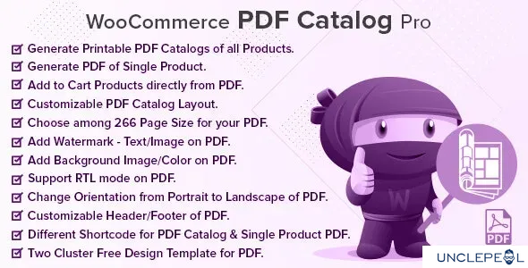 WooCommerce PDF Catalog Pro 2.3.0