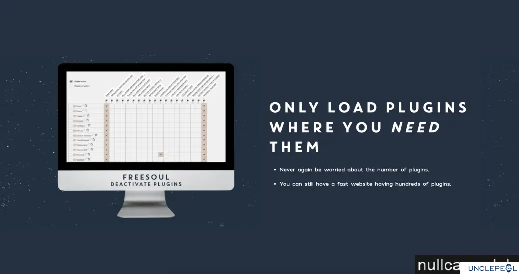 Freesoul Deactivate Plugins PRO1.1.0.1 开心版