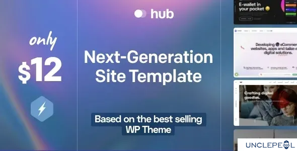 Hub - HTML 响应式多用途模板 1.5