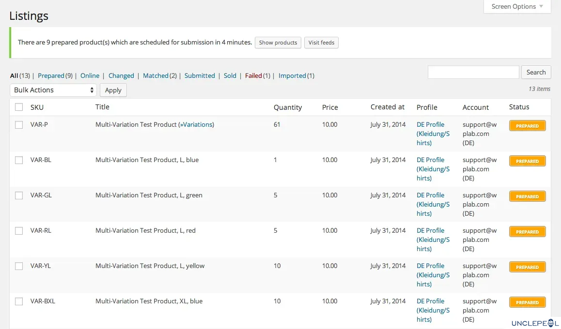 WP-Lister Pro for Amazon 插件2.5.5