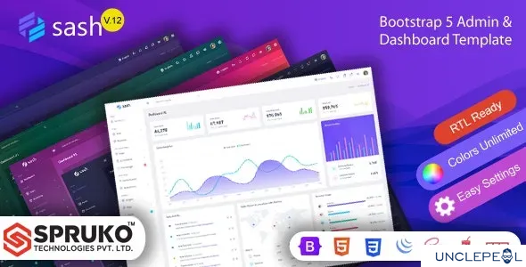 Sash - Bootstrap 5 管理与仪表板模板 13.0