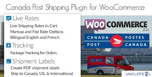 加拿大邮政 WooCommerce 配送插件 - 费率、标签与追踪 1.7.12