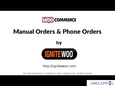 WooCommerce 电话订单与手动订单3.2.6
