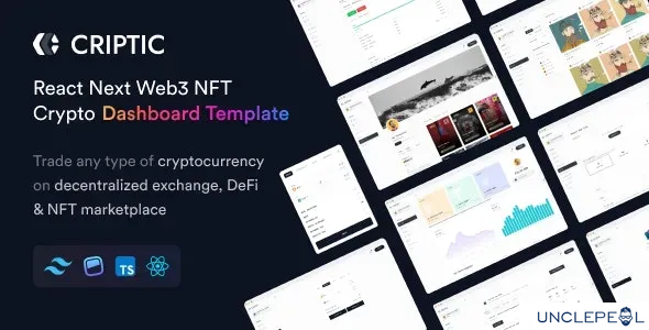 Criptic - React Next Web3 NFT 加密仪表板 1.6.0