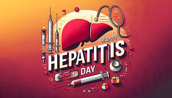 医疗工具和肝脏设计世界肝炎日图片素材(JPG)六