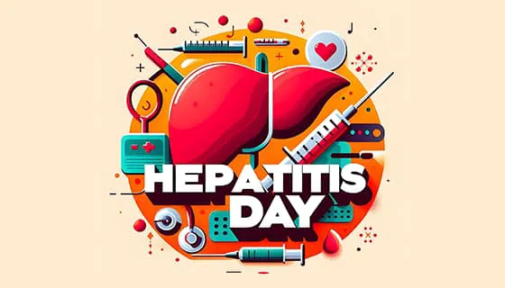 医疗工具和肝脏设计世界肝炎日图片素材(JPG)五