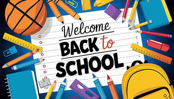 各种各样的学习工具设计开学季矢量素材(EPS)五