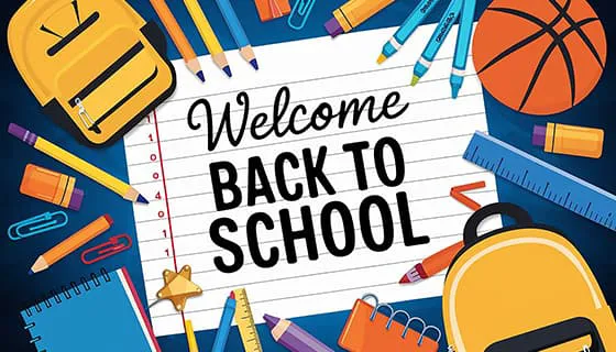 各种各样的学习工具设计开学季矢量素材(EPS)六