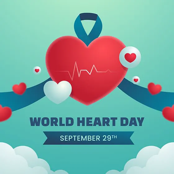 红色心脏设计世界心脏日背景图片矢量素材(AI/EPS)一