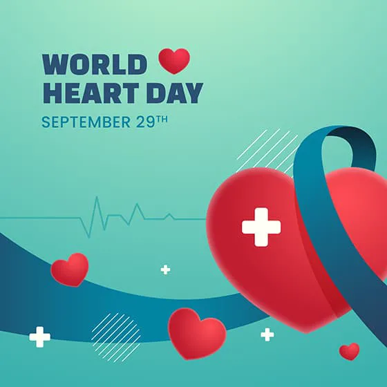 红色心脏设计世界心脏日背景图片矢量素材(AI/EPS)