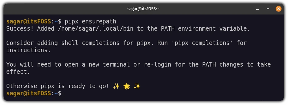 pipx：让你在 Linux 中轻松管理 Python 应用