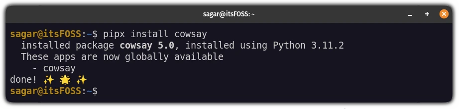 pipx：让你在 Linux 中轻松管理 Python 应用