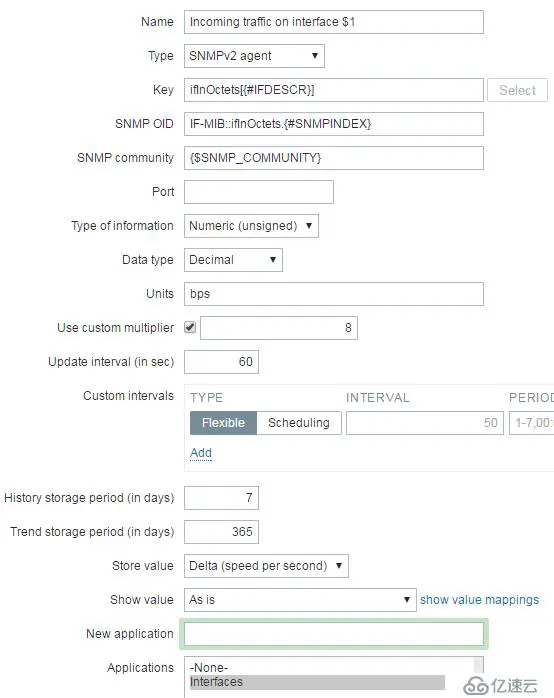 Zabbix 3.0监控网络设备有哪些