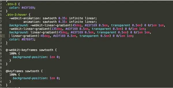 使用HTML5给按钮背景设计不同的动画的简单示例（图文）