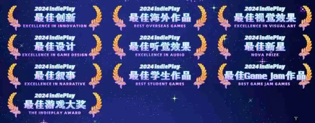 2024 indiePlay中国独立游戏大赛入围名单公布
