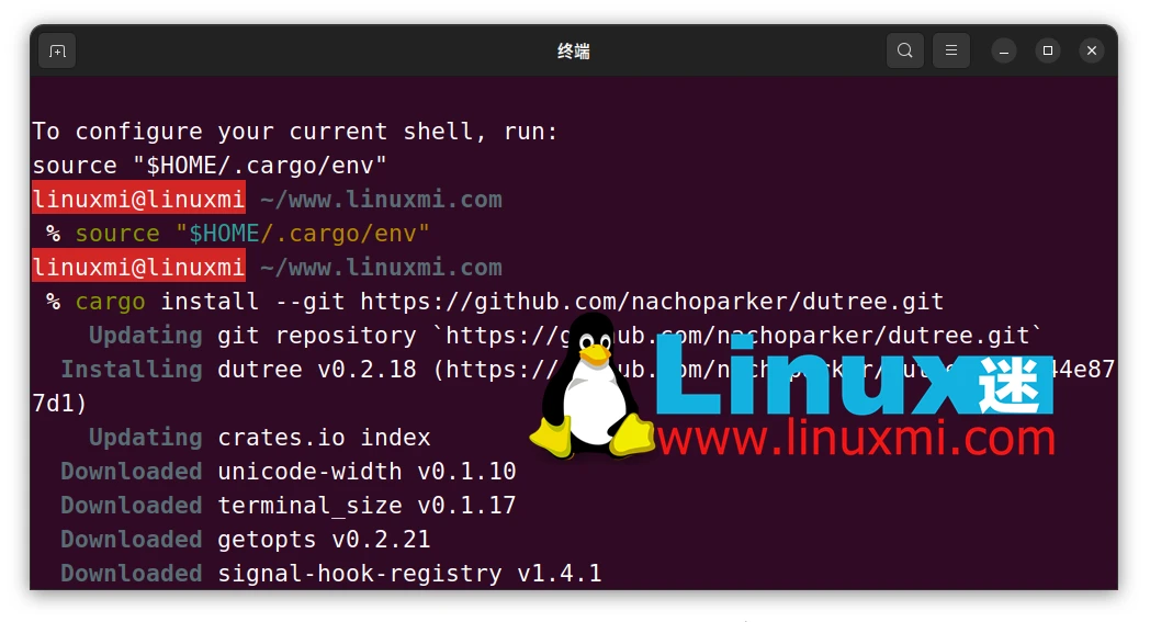 dutree:强大的 Linux 文件系统磁盘使用追踪工具