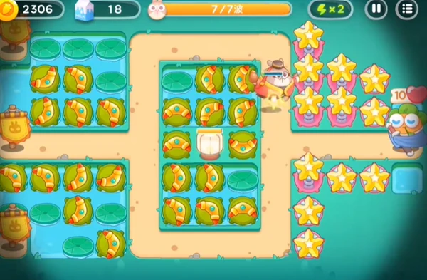 保卫萝卜4秋天的第一杯奶茶第十六关怎么过  具体通关攻略