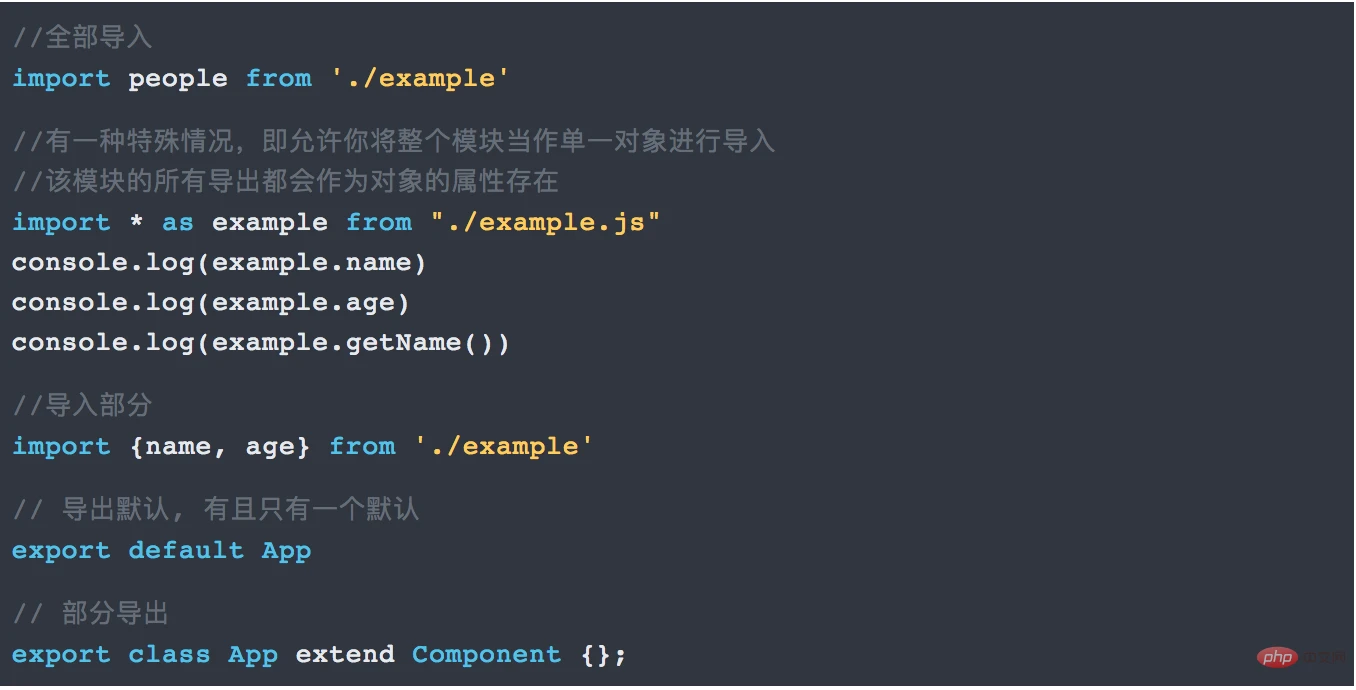 前端开发es6有什么特点