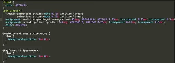 使用HTML5给按钮背景设计不同的动画的简单示例（图文）