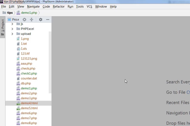 phpstorm整体界面的背景色怎么调？