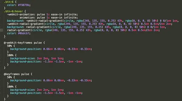 使用HTML5给按钮背景设计不同的动画的简单示例（图文）