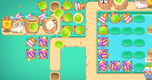 保卫萝卜4秋天的第一杯奶茶第5关如何通关 第5关通关方法