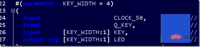 图 使用Notepad++列模式范例