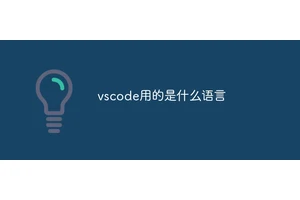 vscode用的是什么语言