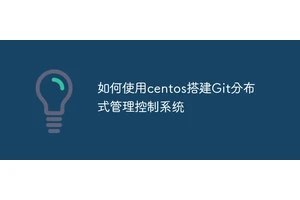 如何使用centos搭建Git分布式管理控制系统