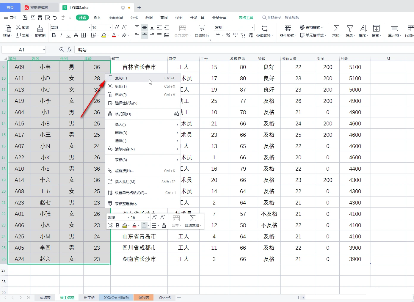 wps表格太长怎么截图 wps表格截长图方法