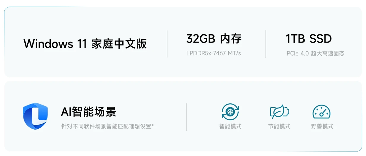 联想 YOGA Air 14c AI 元启 360° 翻转笔记本发布：酷睿 Ultra 7 155H，8999 元