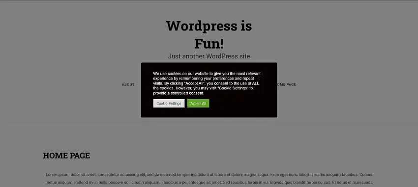 新标题：设计一个WordPress Cookie同意弹窗