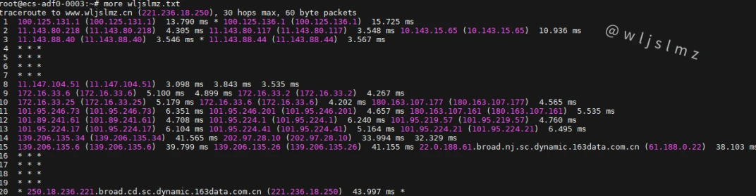 老板让我在Linux中使用traceroute排查服务器网络问题,幸好我收藏了这篇文章!
