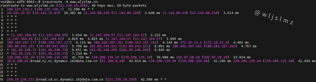 老板让我在Linux中使用traceroute排查服务器网络问题,幸好我收藏了这篇文章!