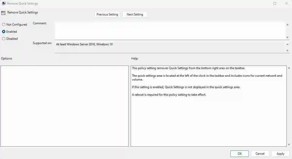 如何删除Windows 11上的快速设置