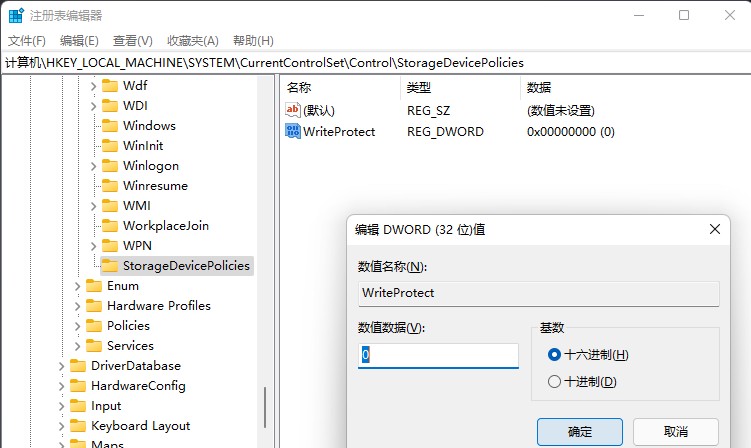 Win11磁盘被写保护怎么办 Win11磁盘被写保护解除方法