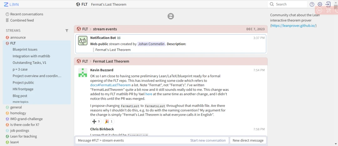 跨越300多年的接力：受陶哲轩启发，数学家决定用AI形式化费马大定理的证明