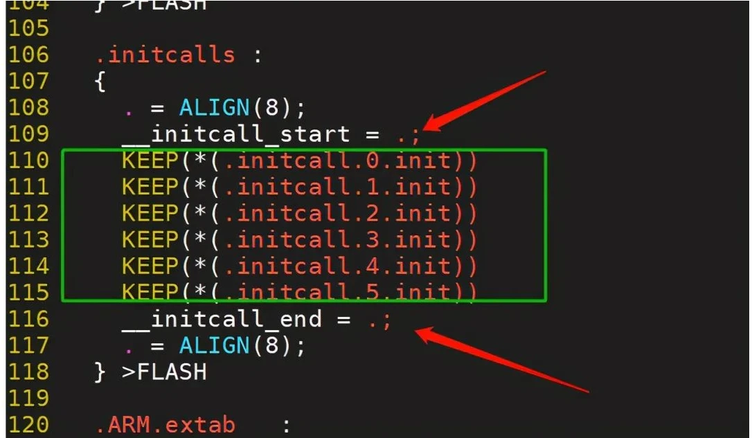 在STM32上模拟Linux自动初始化过程