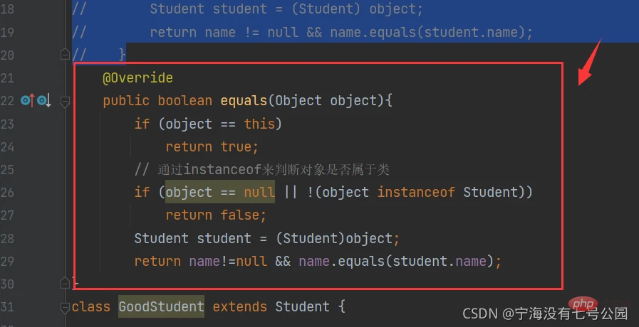 Java中怎么正确重写equals方法