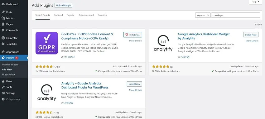 新标题：设计一个WordPress Cookie同意弹窗