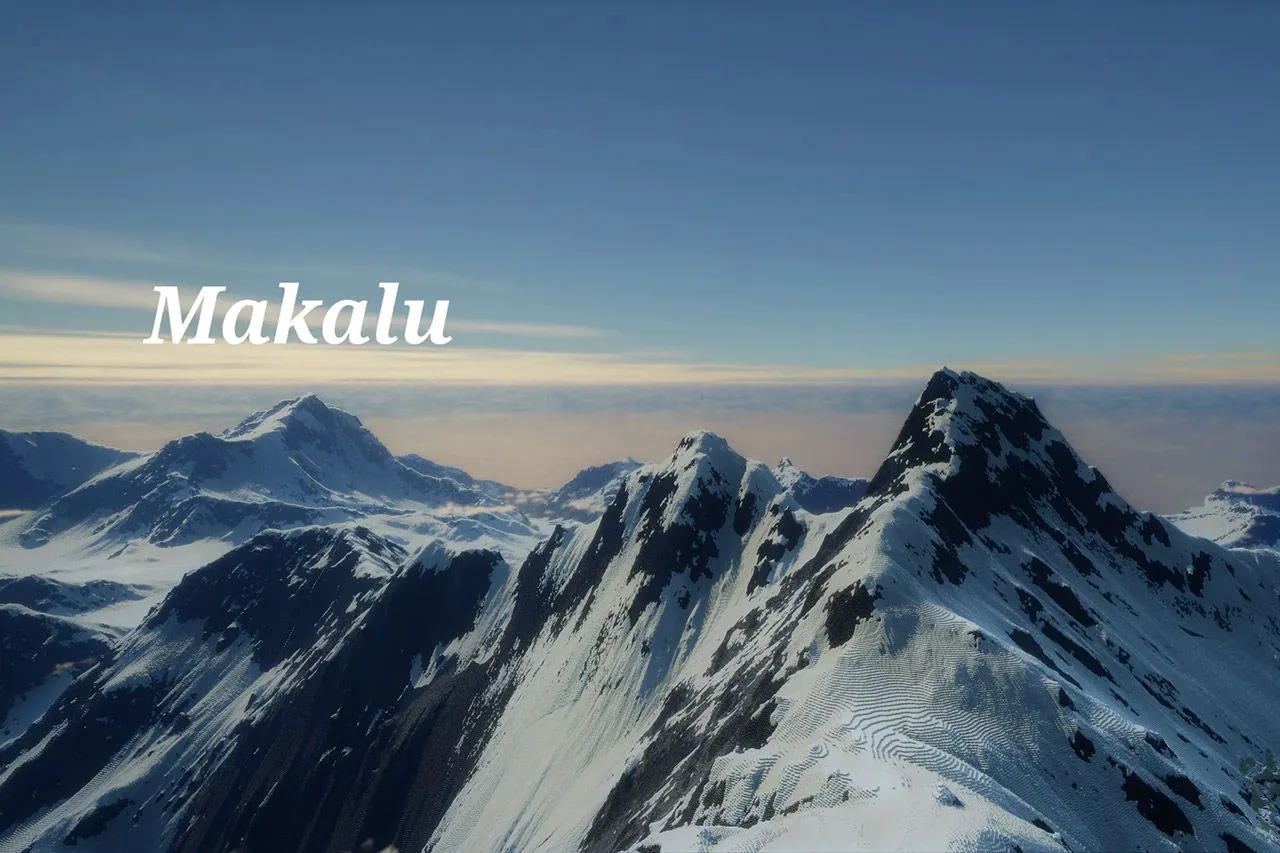 “把现实搬进游戏”，玩家在《我的世界》中打造最逼真的珠穆朗玛峰