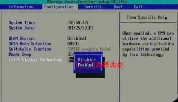 Vmware虚拟机一打开就蓝屏重启的解决方法